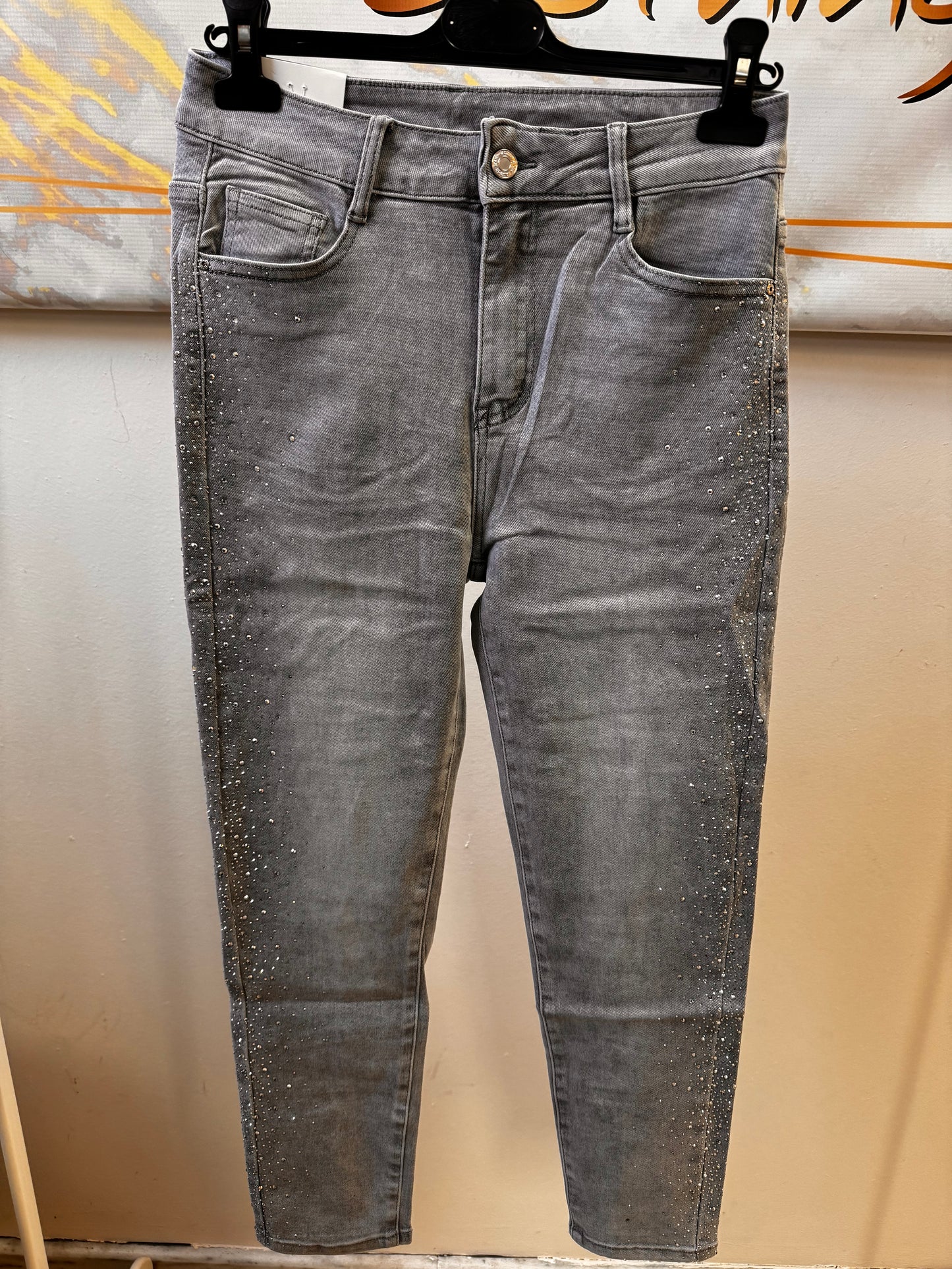 Eleanora Grey -5KG Strass Jean