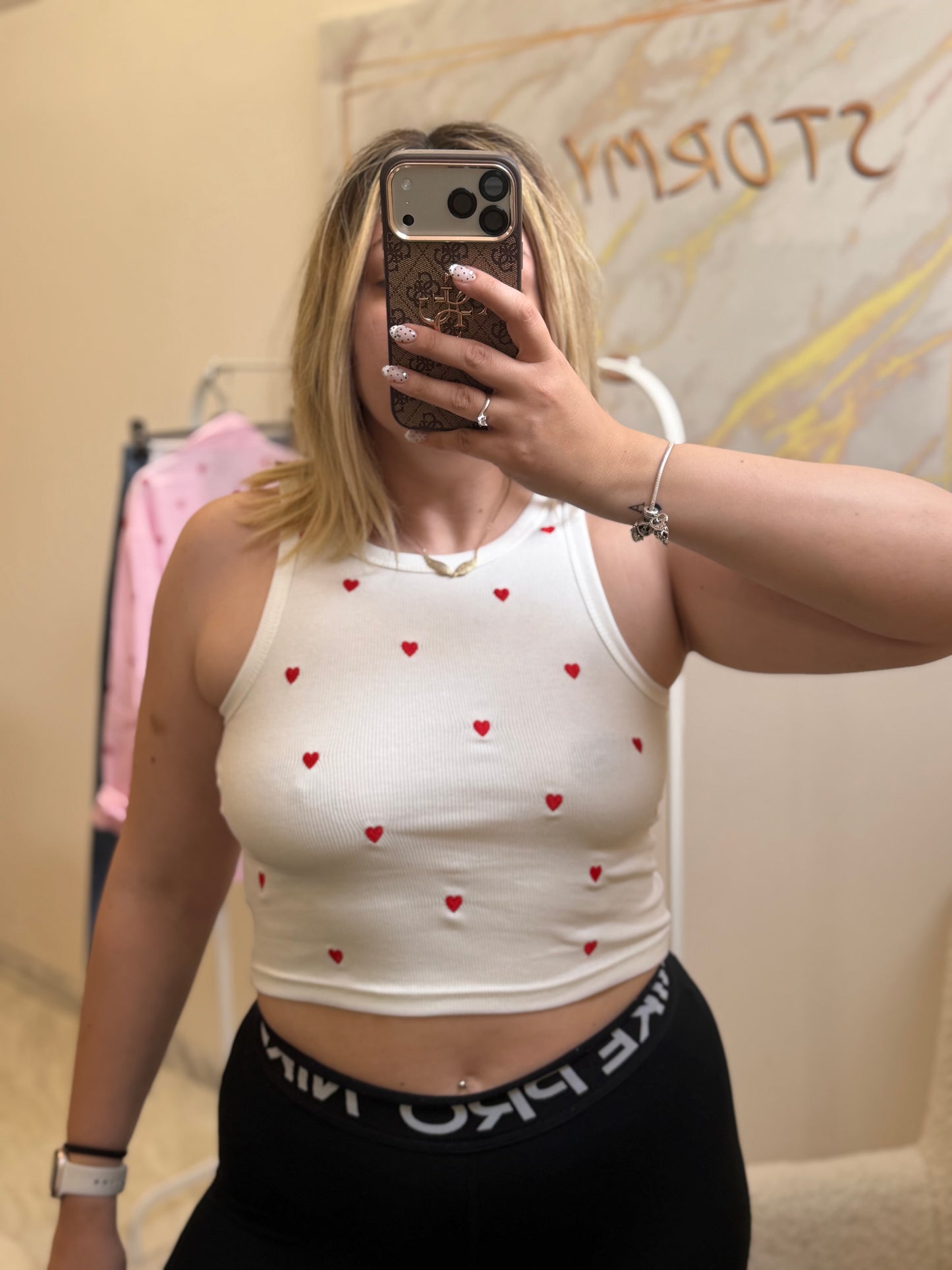 Crop Top Hearts 💕