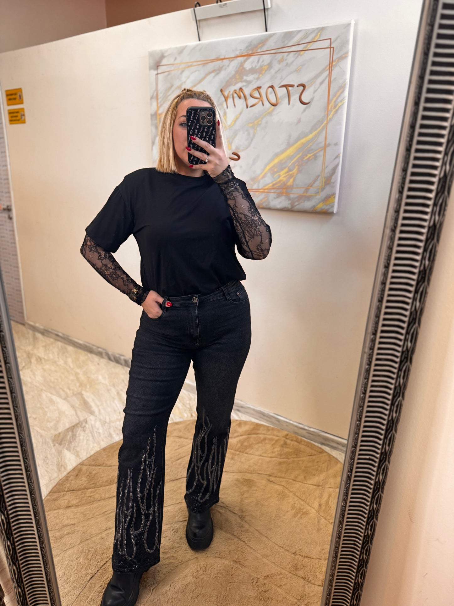 Veronica Shirt Black