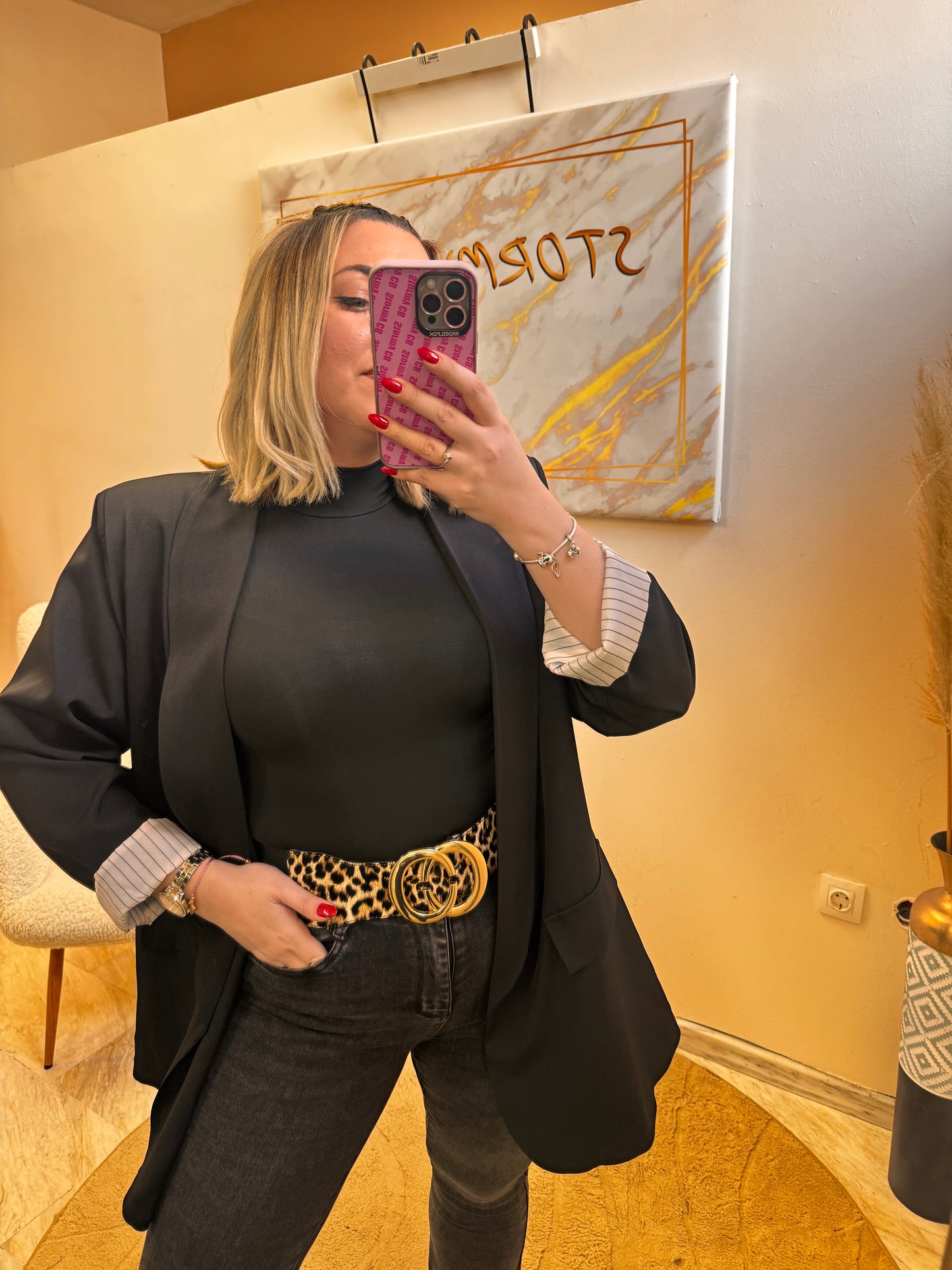 Ζώνη Λεοπάρ Λάστιχο