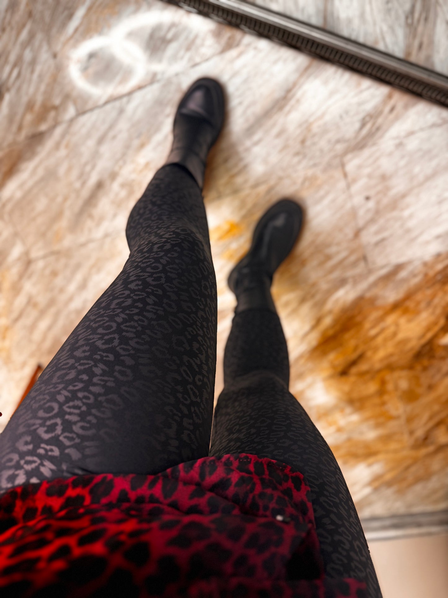 Κολάν Leopard Plus Size