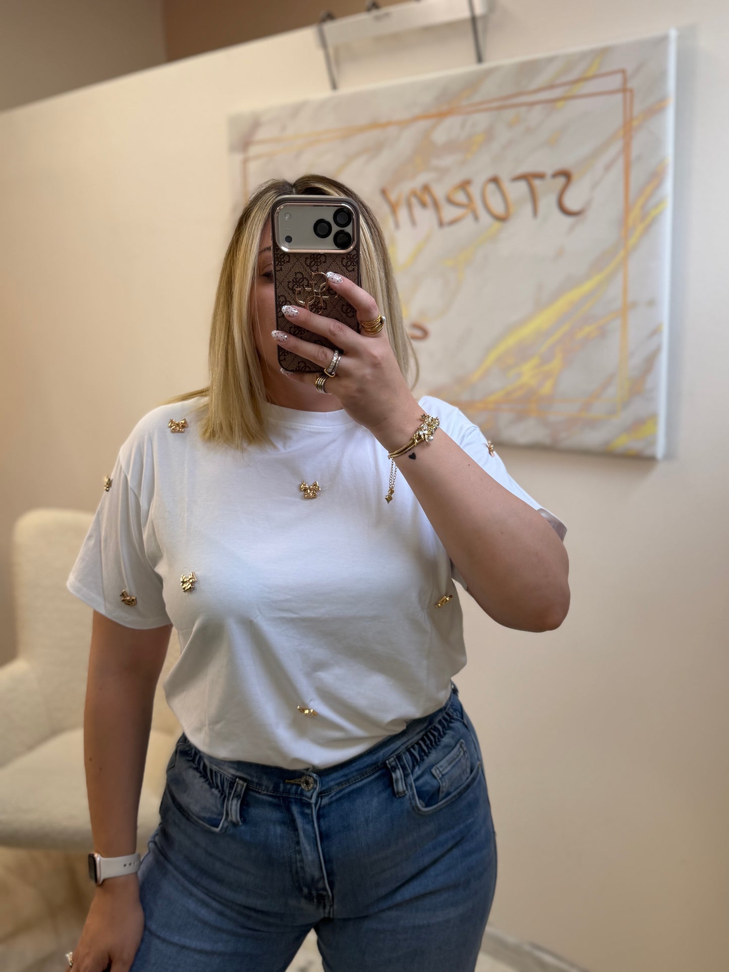 Bow Charm T-shirt