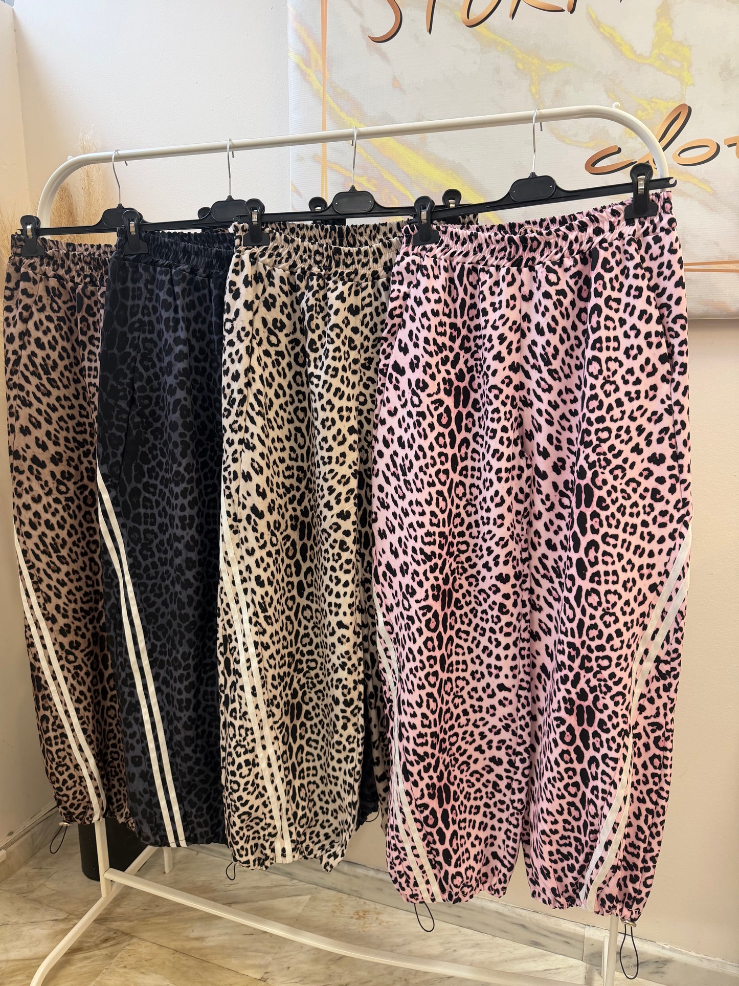 Leopard Athletic Pant
