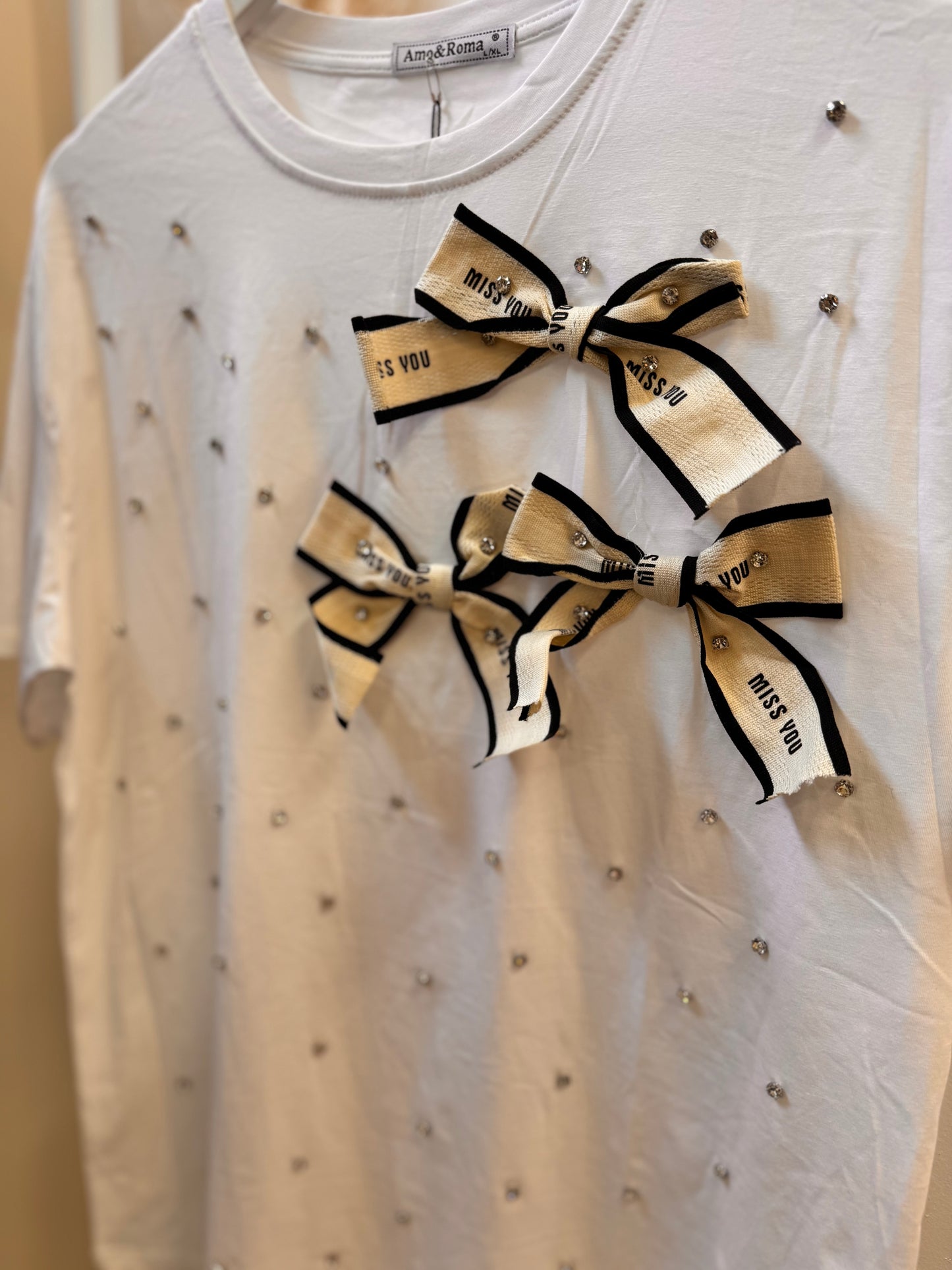 Bow & Strass T-shirt