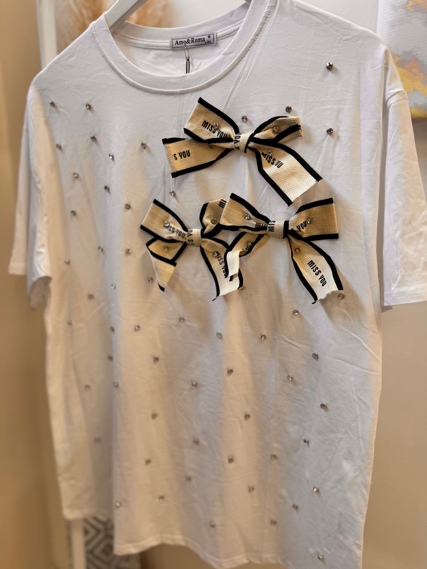 Bow & Strass T-shirt
