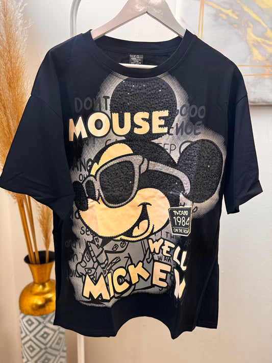 Mickey Shinny Oversized T-shirt