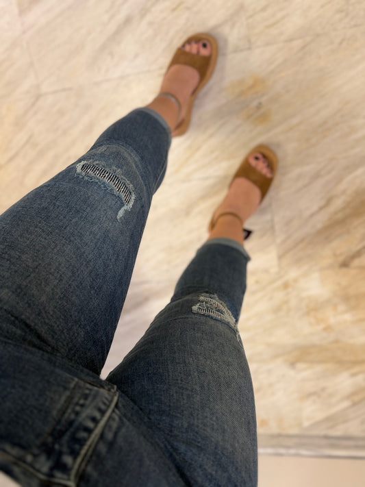 Afro Jean Vintage Blue