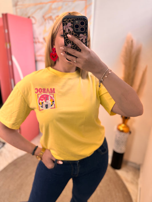 Maroc T-shirt Yellow