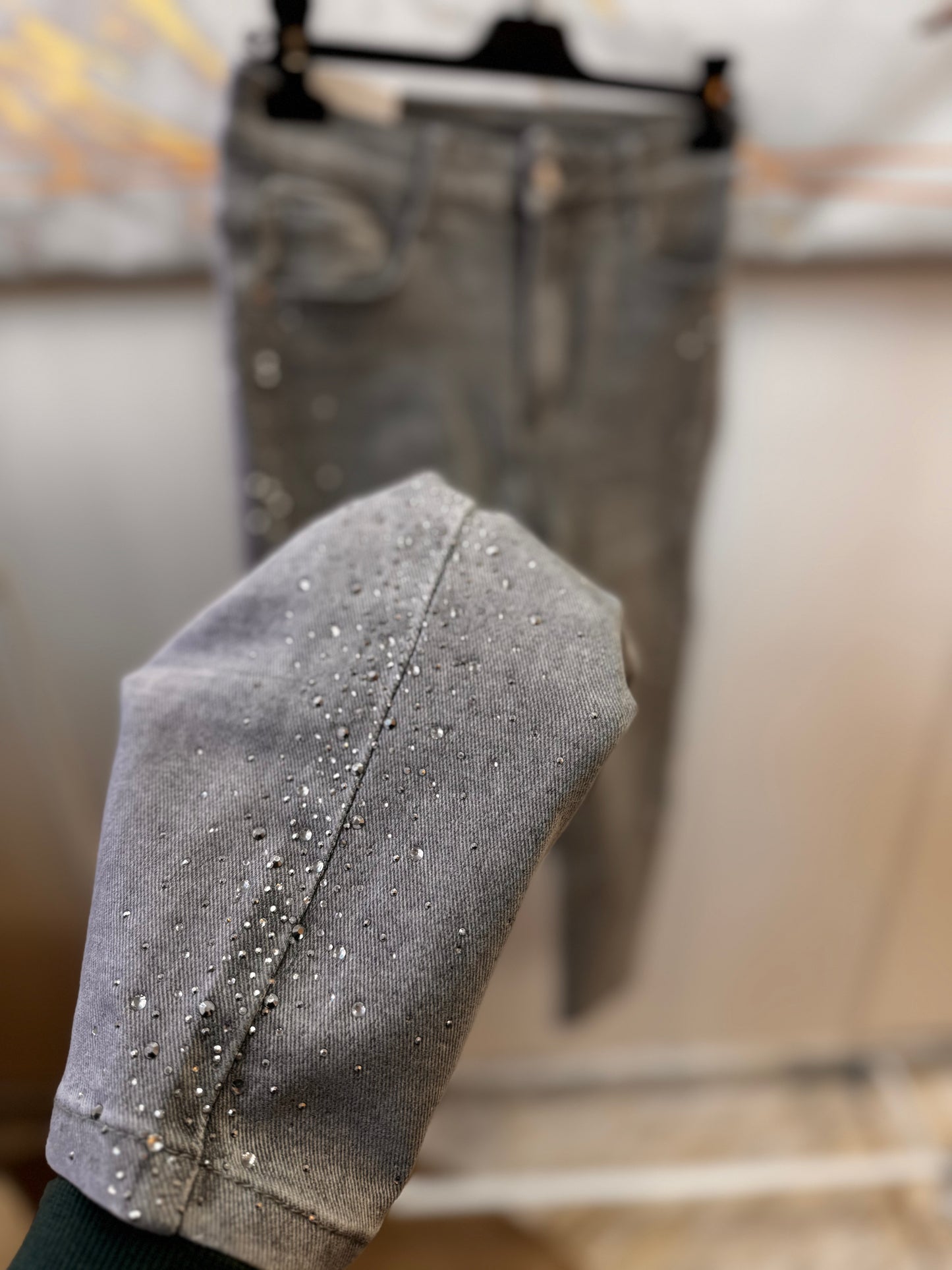 Eleanora Grey -5KG Strass Jean