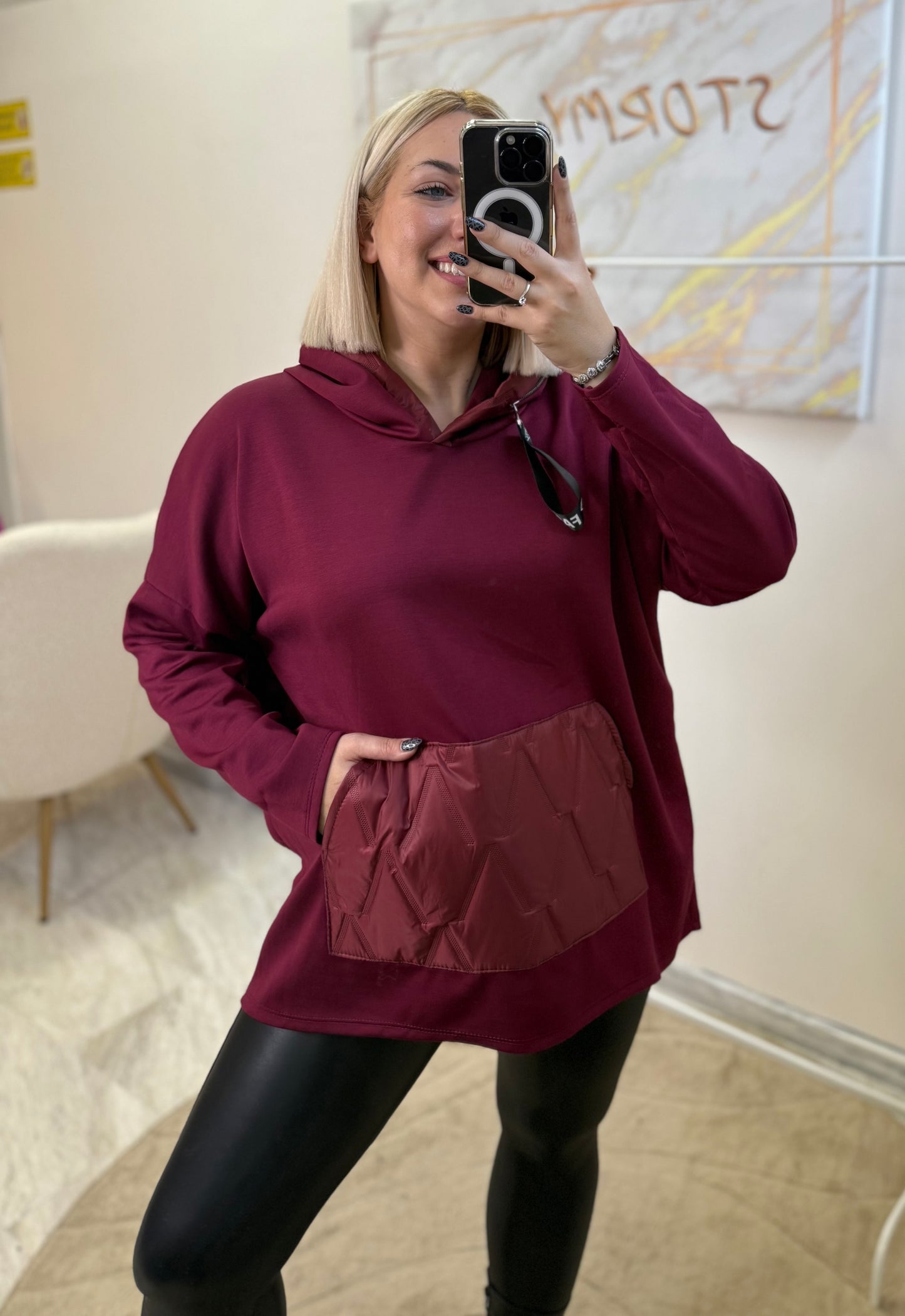 Oversized Kangaroo Shirt