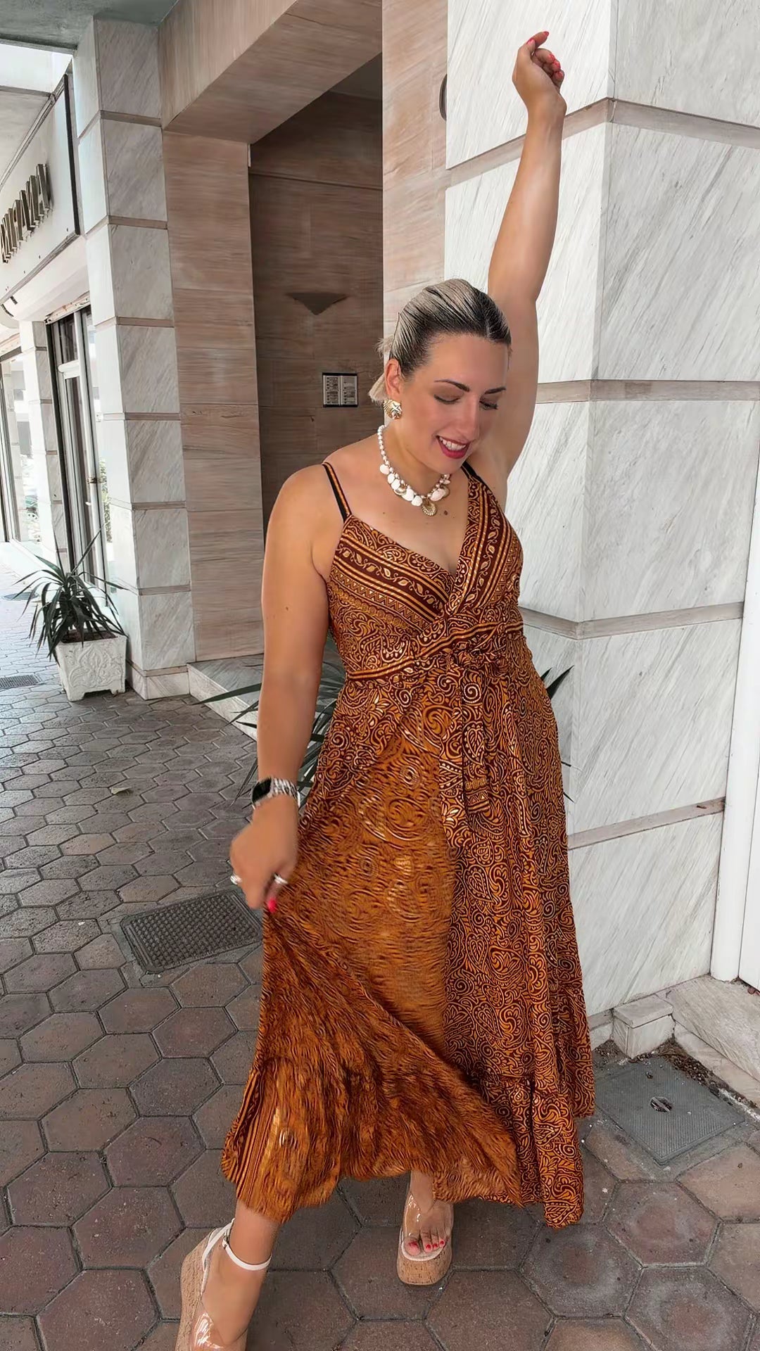 Heart Boho Dress