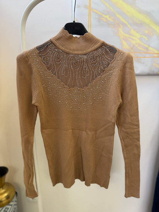 Mina Strass Mocha
