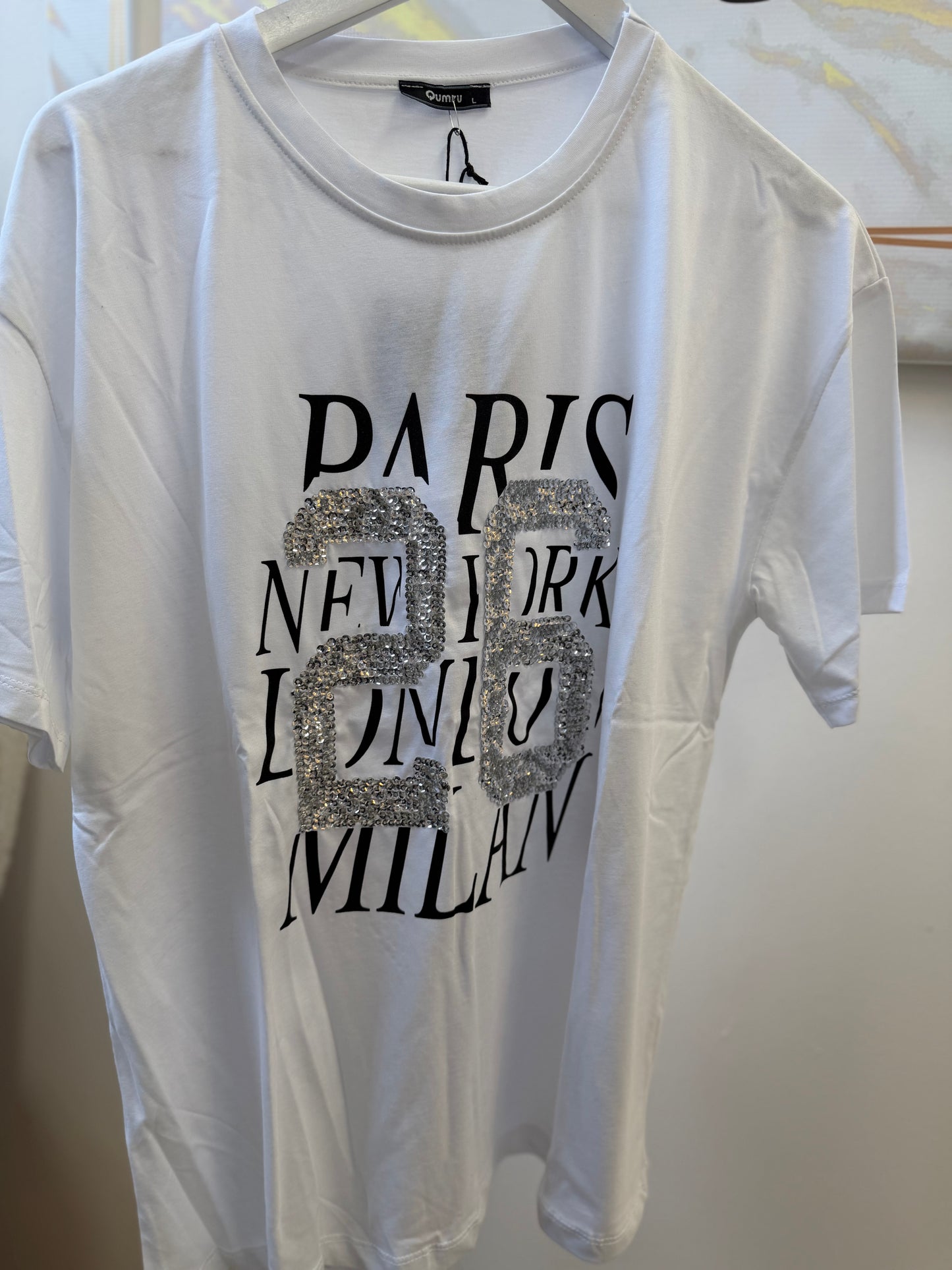 PARIS MILAN LONDON T-SHIRT