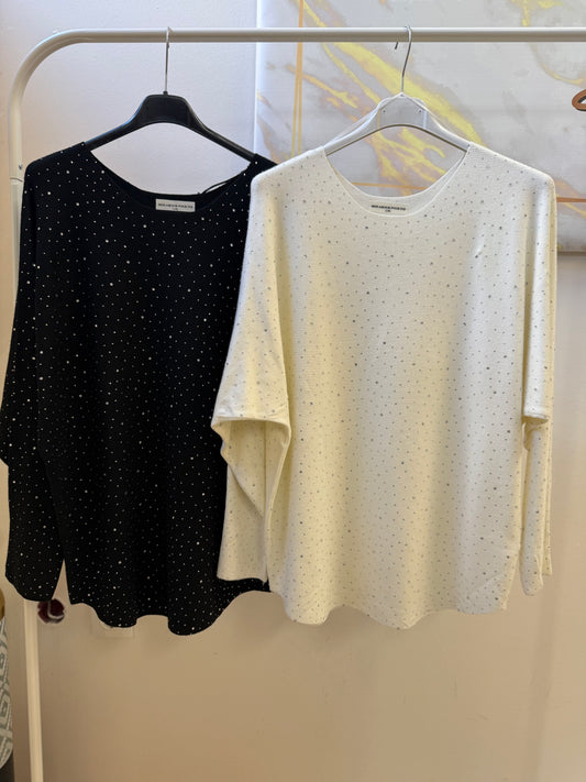 Βουτυρένια Μπλουζα Στρας