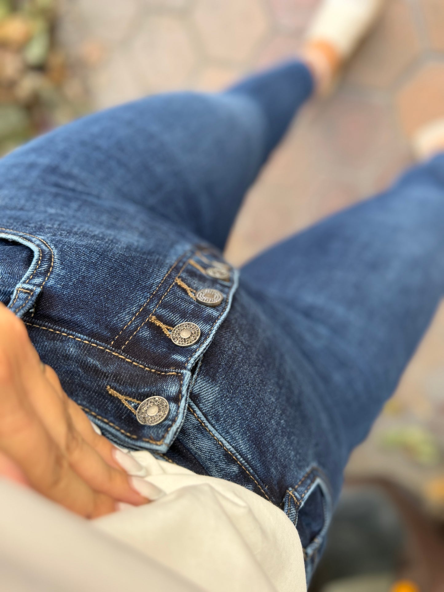 Helen Elastic Jean Blue