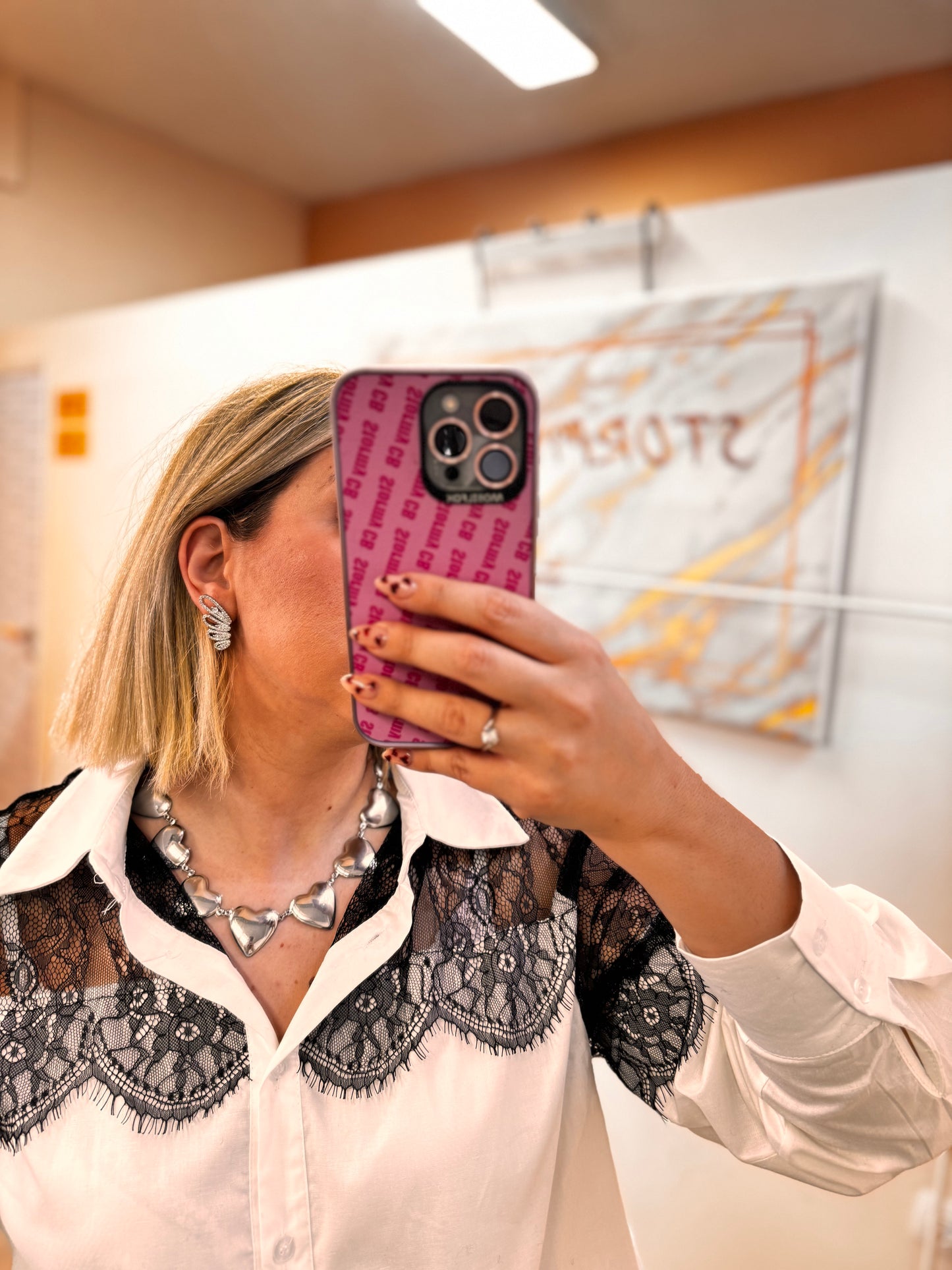 Gina Strass Earrings