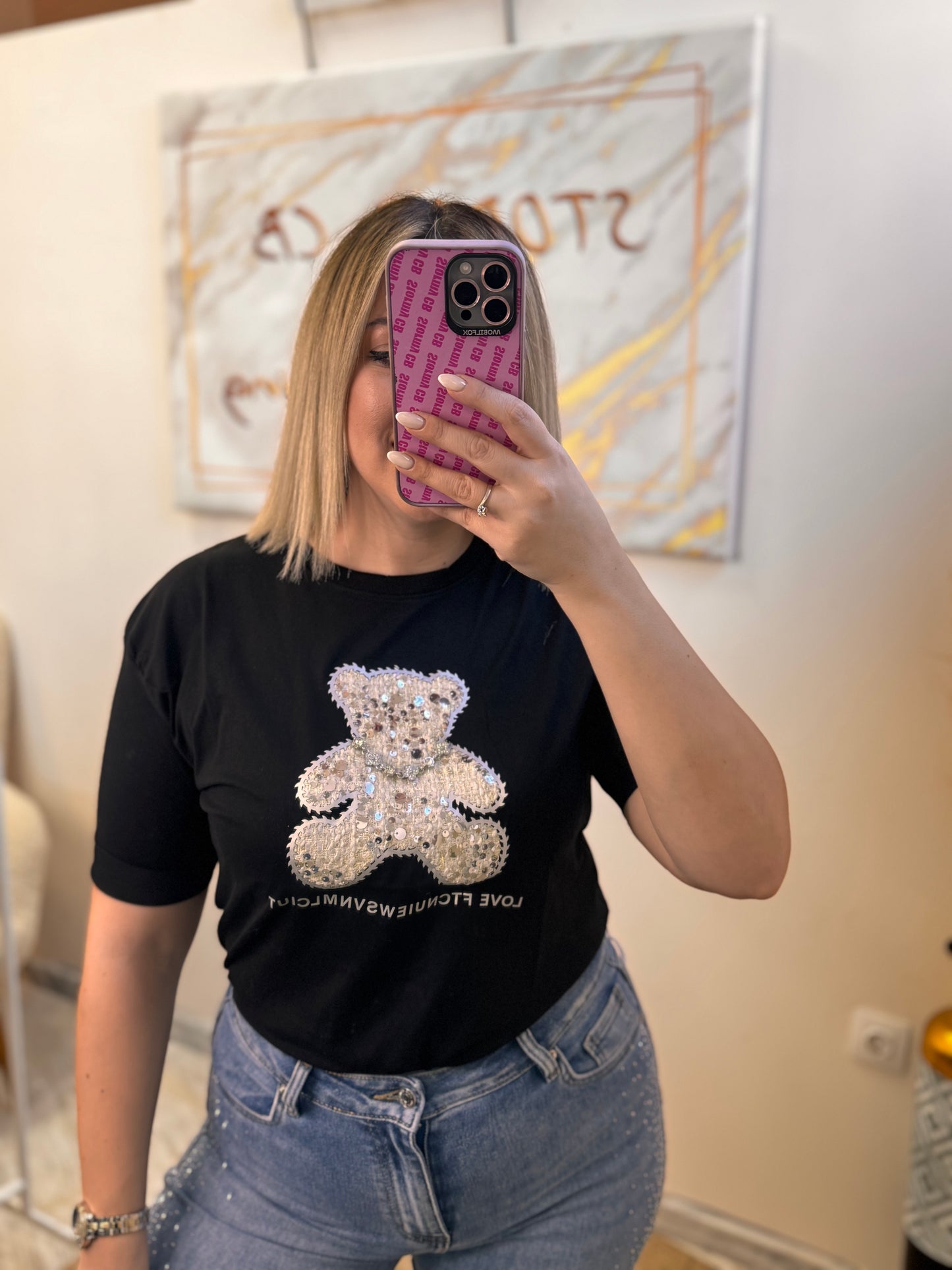 Bear Strass T-shirt
