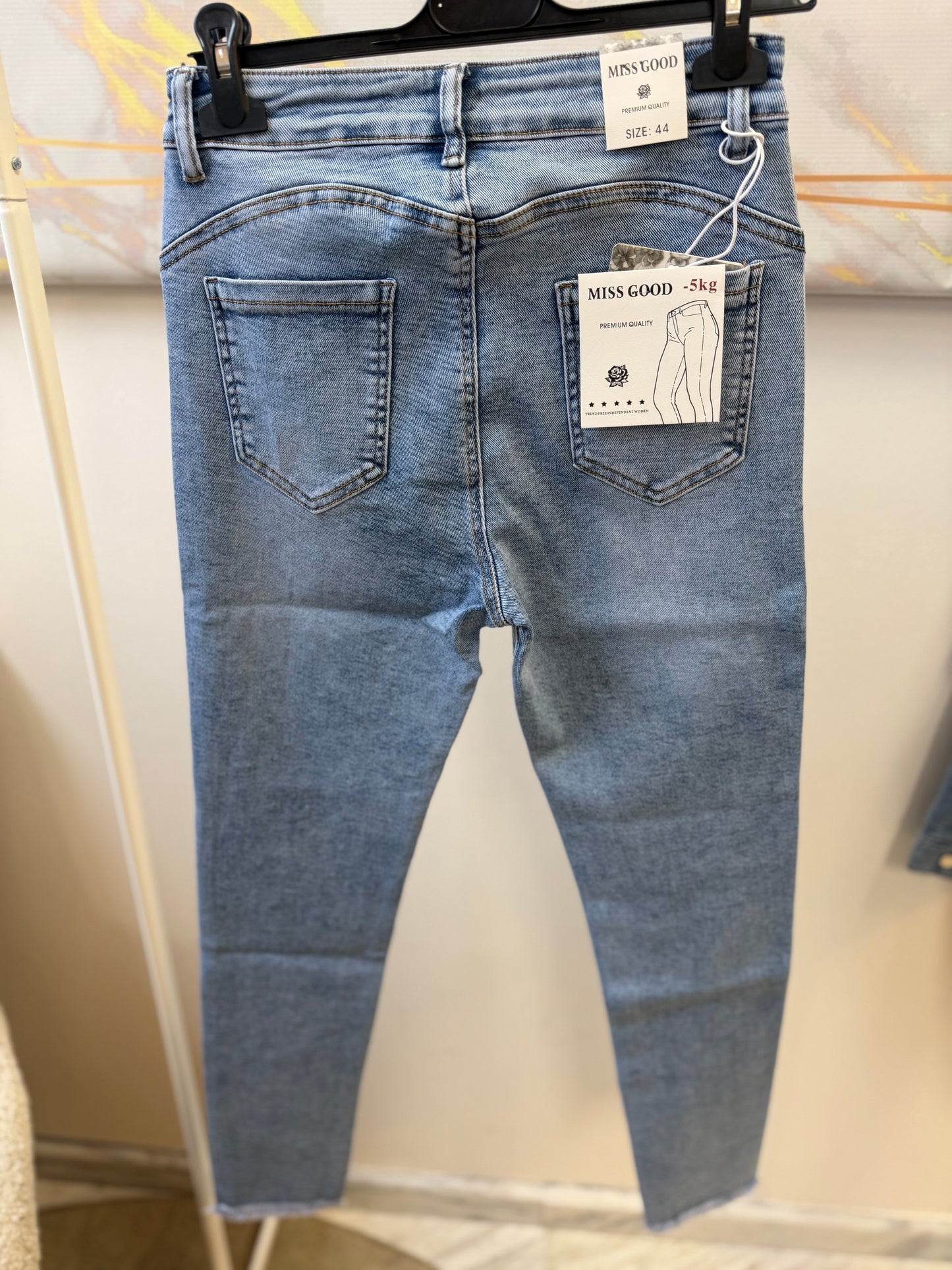 Stela Skinny Strass Jean