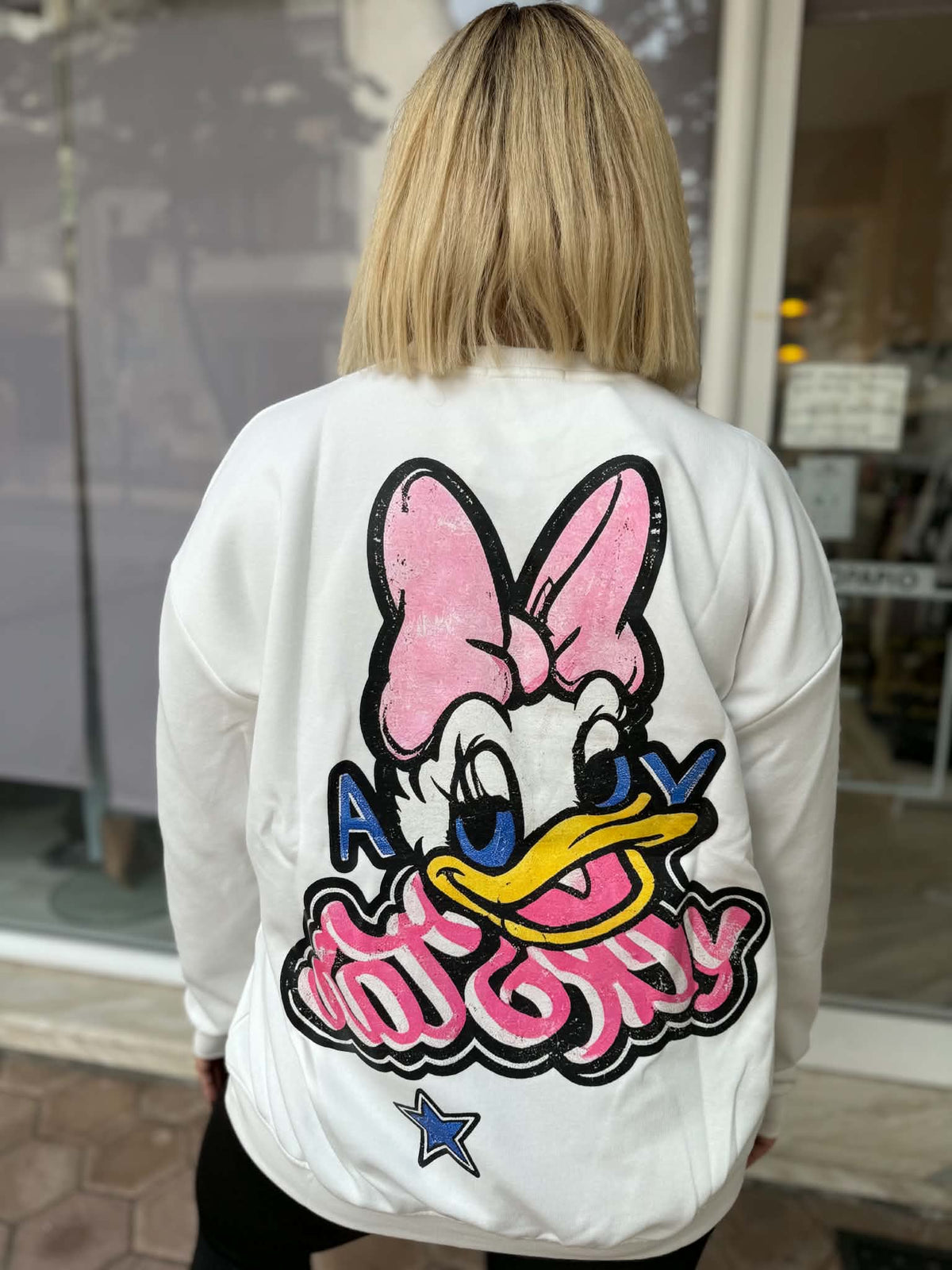 Duck Oversized Shirt White