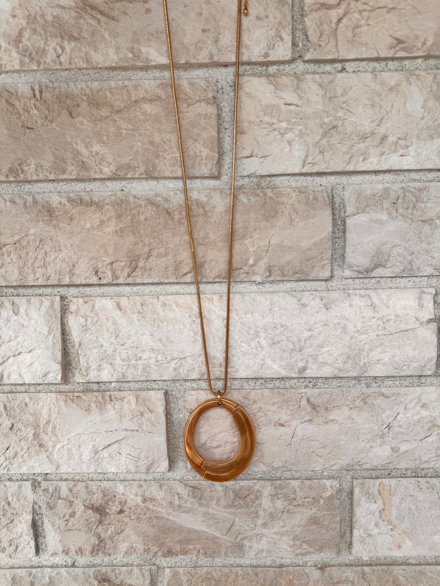 Double Gold Necklace