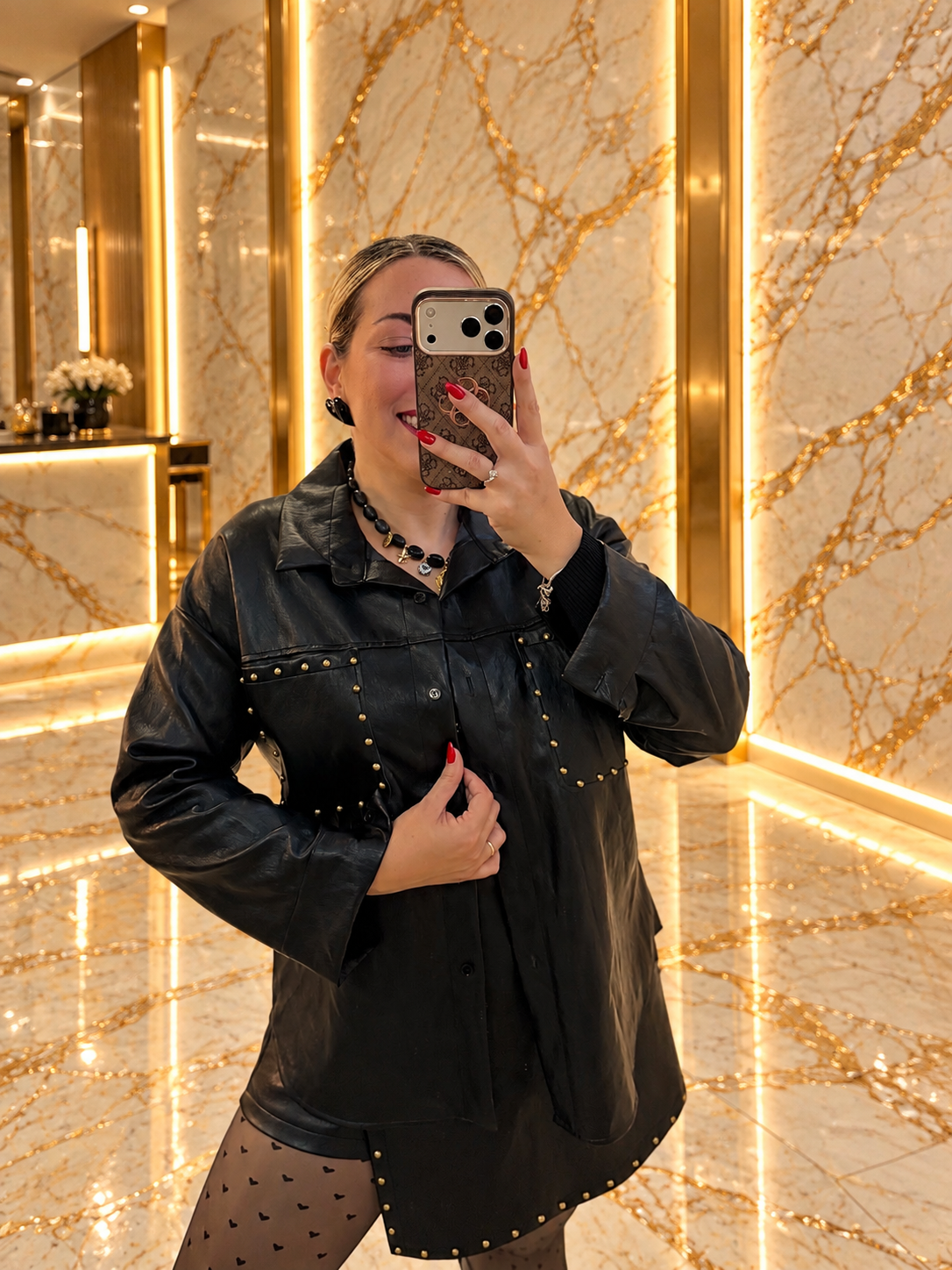 Leather Shirt