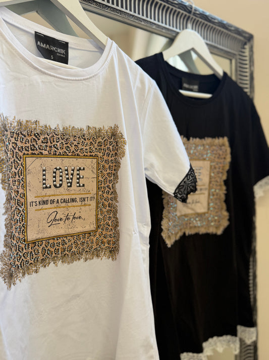 Love Leopard T-shirt