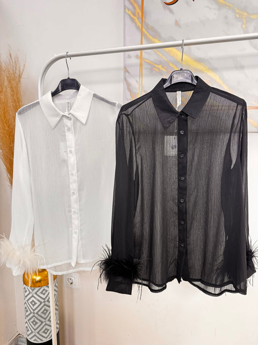 C-through Πουκάμισο Πούπουλο