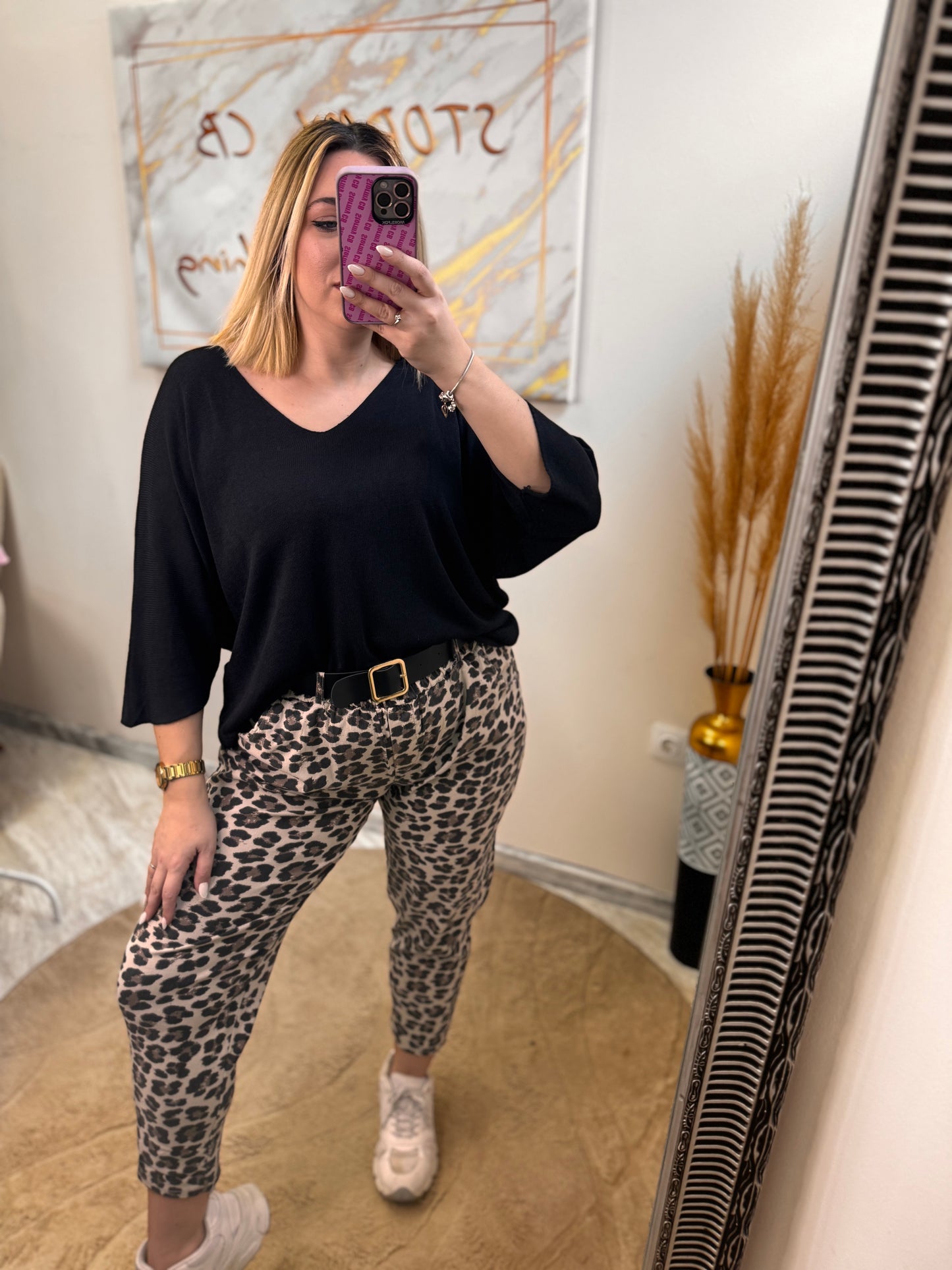 Leopard Casual Pant