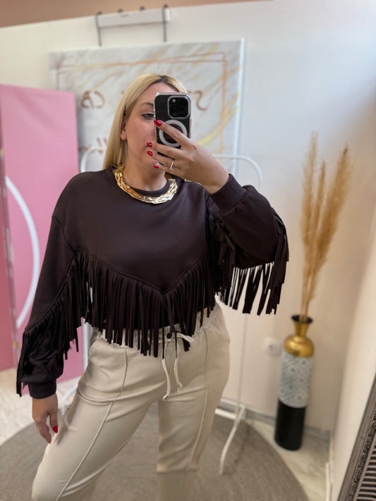 Pocahontas Shirt Chocolate