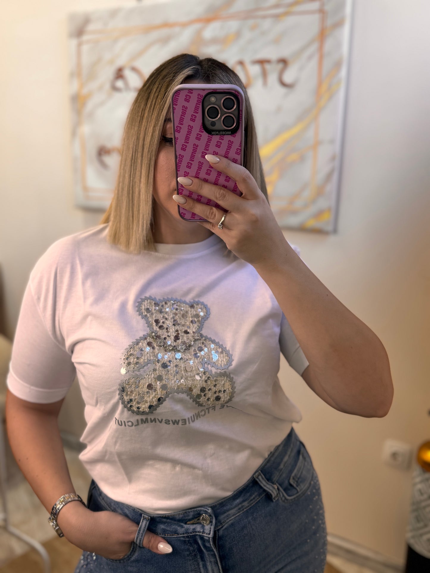 Bear Strass T-shirt
