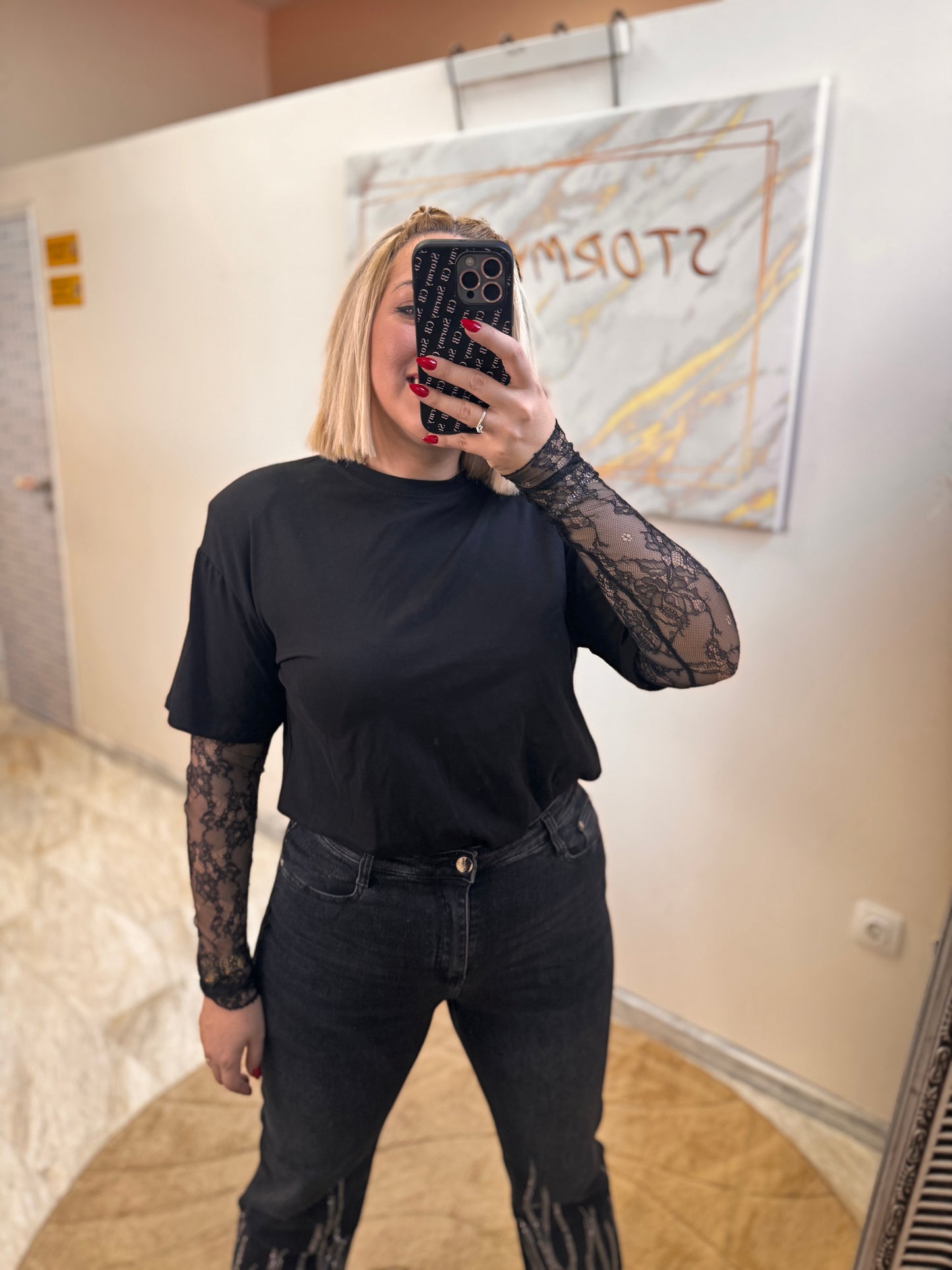 Veronica Shirt Black