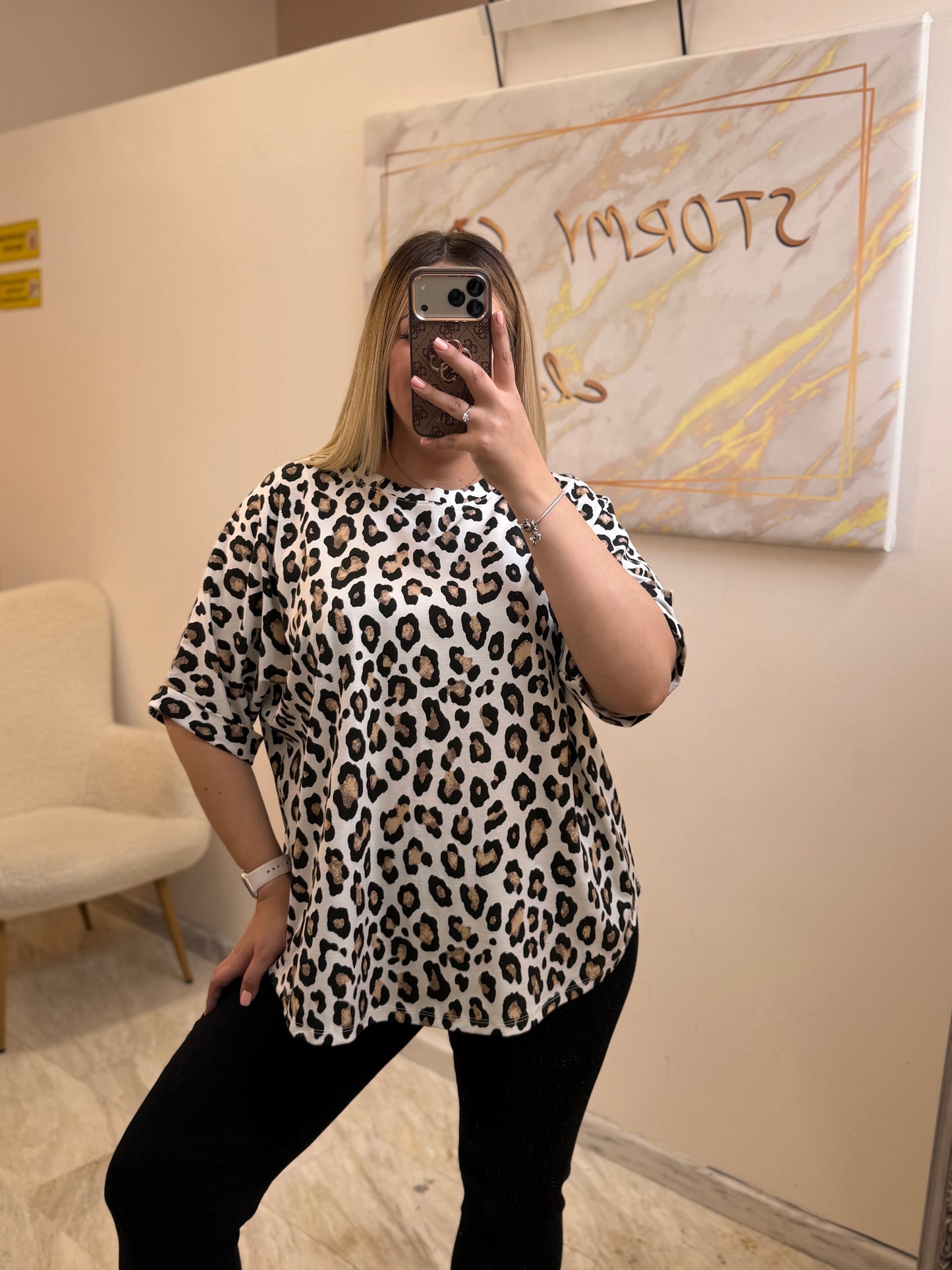 Leopard Oversized Shirt