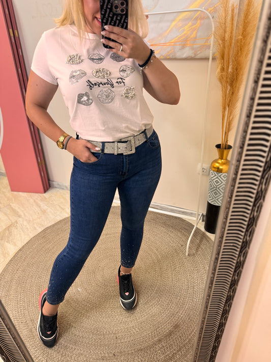 Butterfly Skinny Jean