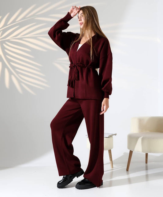 Emelia Set Bordeaux