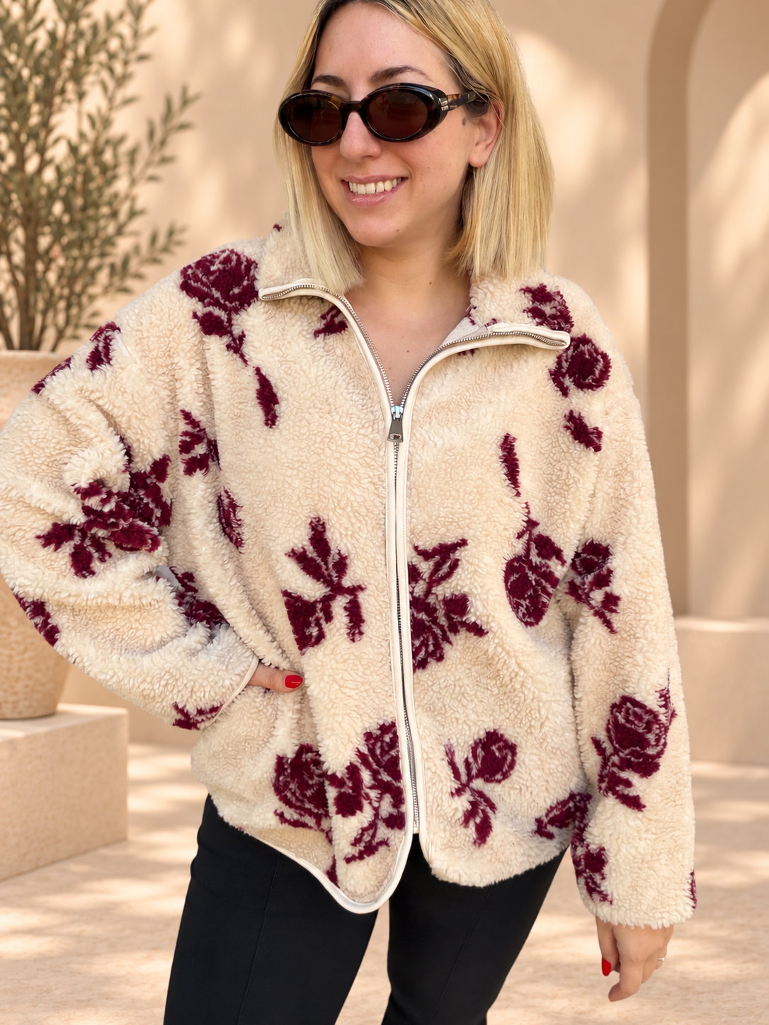 Rosie Teddy Jacket 🌹