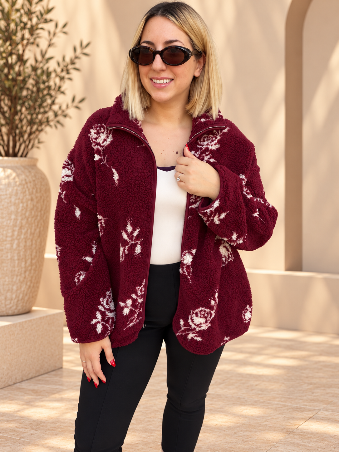 Rosie Teddy Jacket 🌹