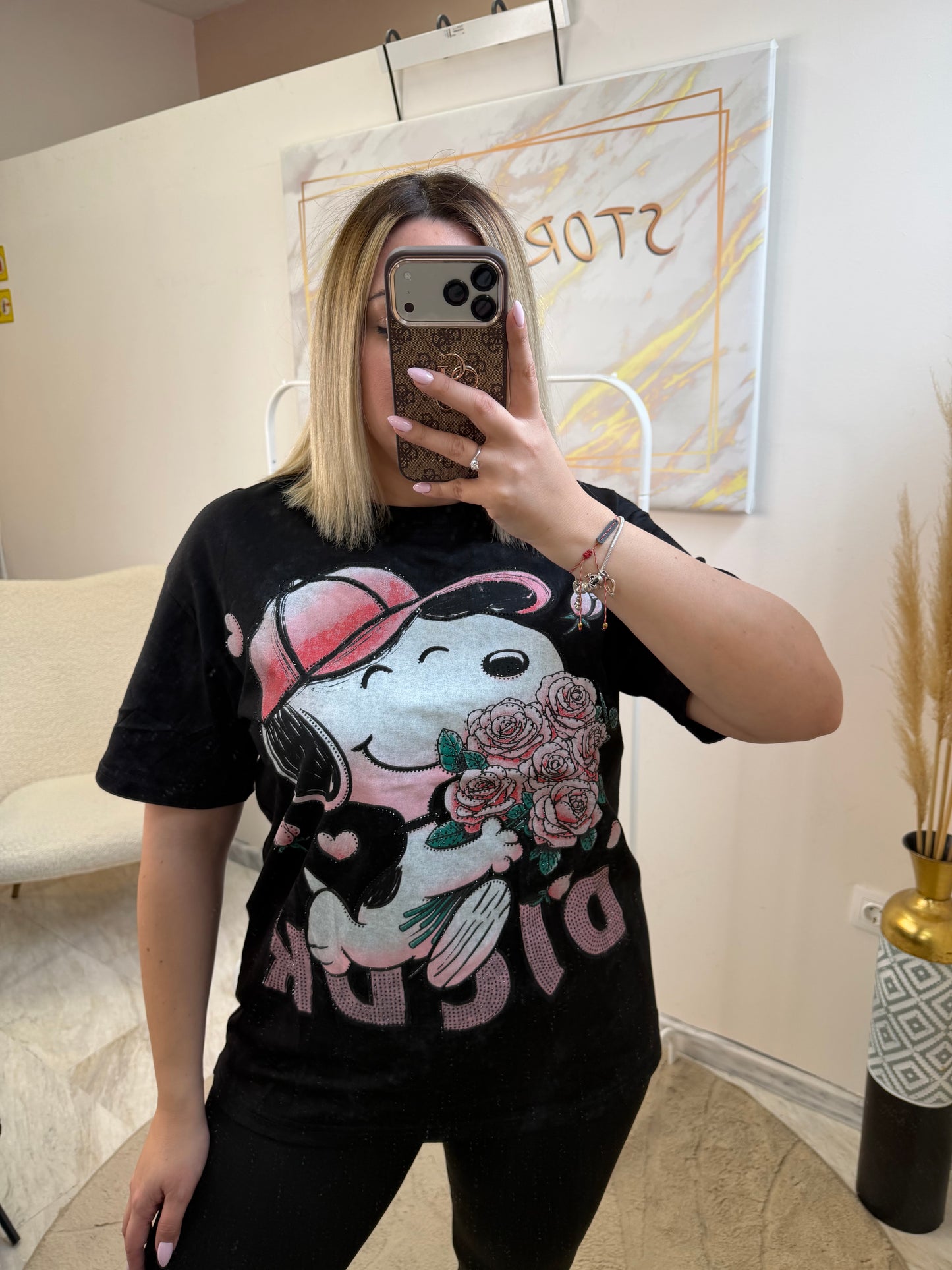 Snoopy Flowers T-shirt