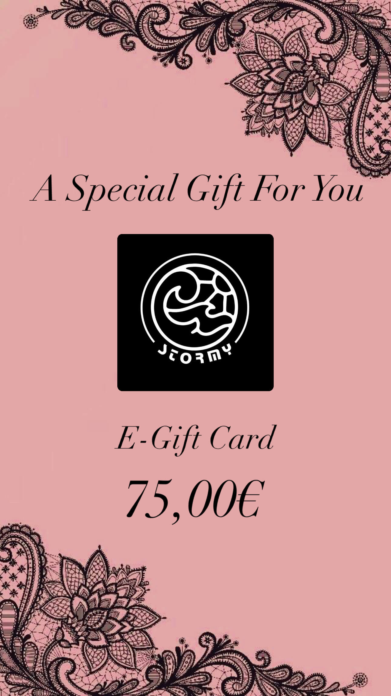 GIFT CARD STORMY CB