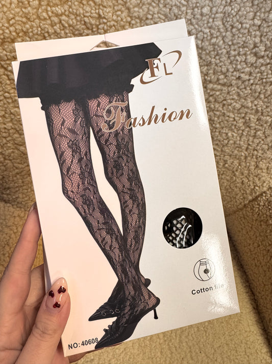 Δαντέλα Καλσόν μαύρο