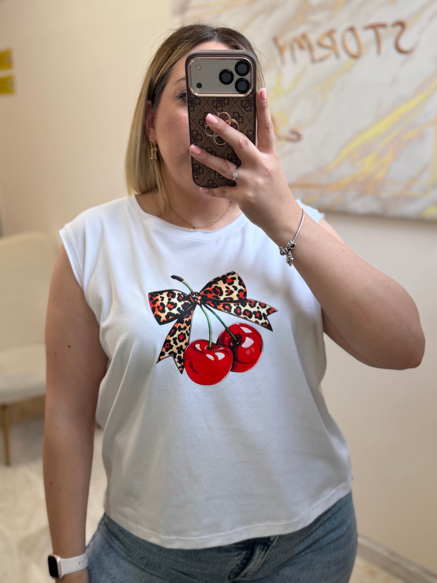 Cherry & Bow Shirt