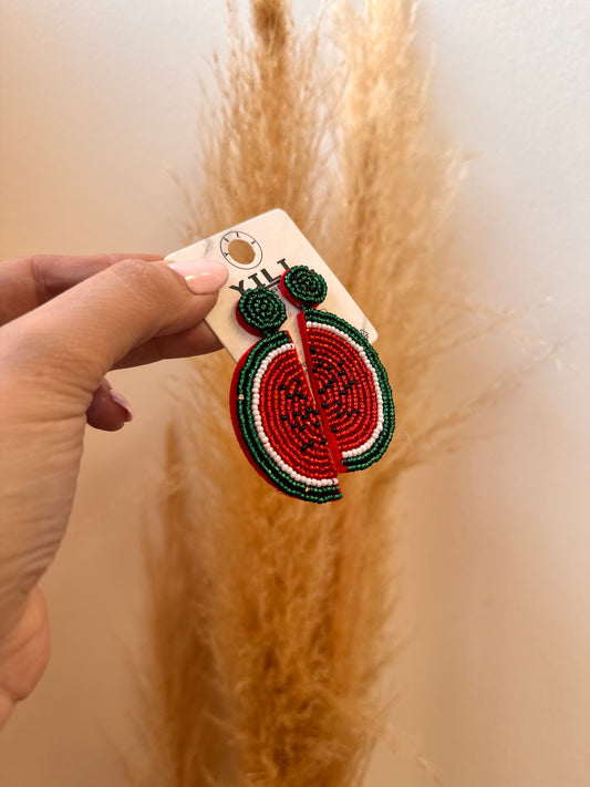 Watermelon Summer Earrings