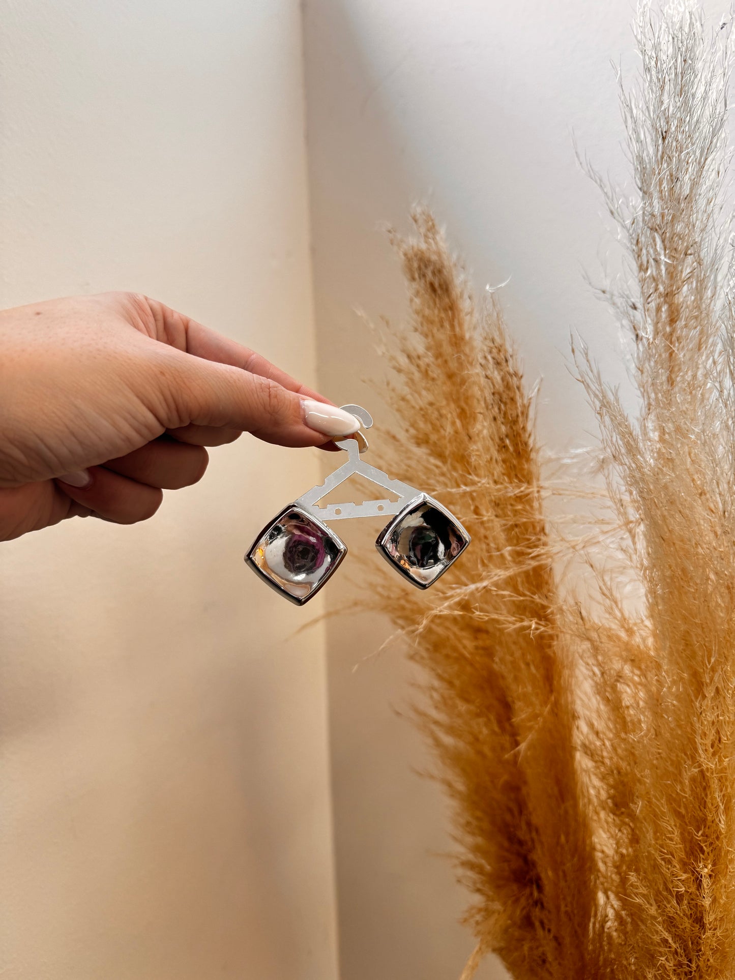 Elsa Earrings Silver