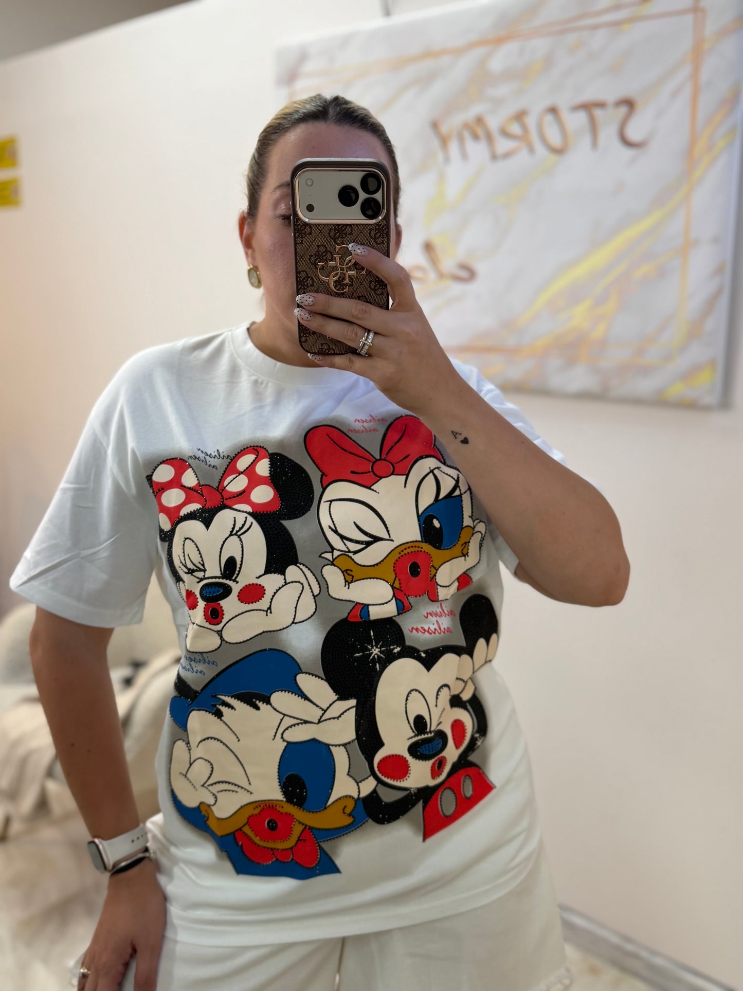 Multi Cartoon T-shirt