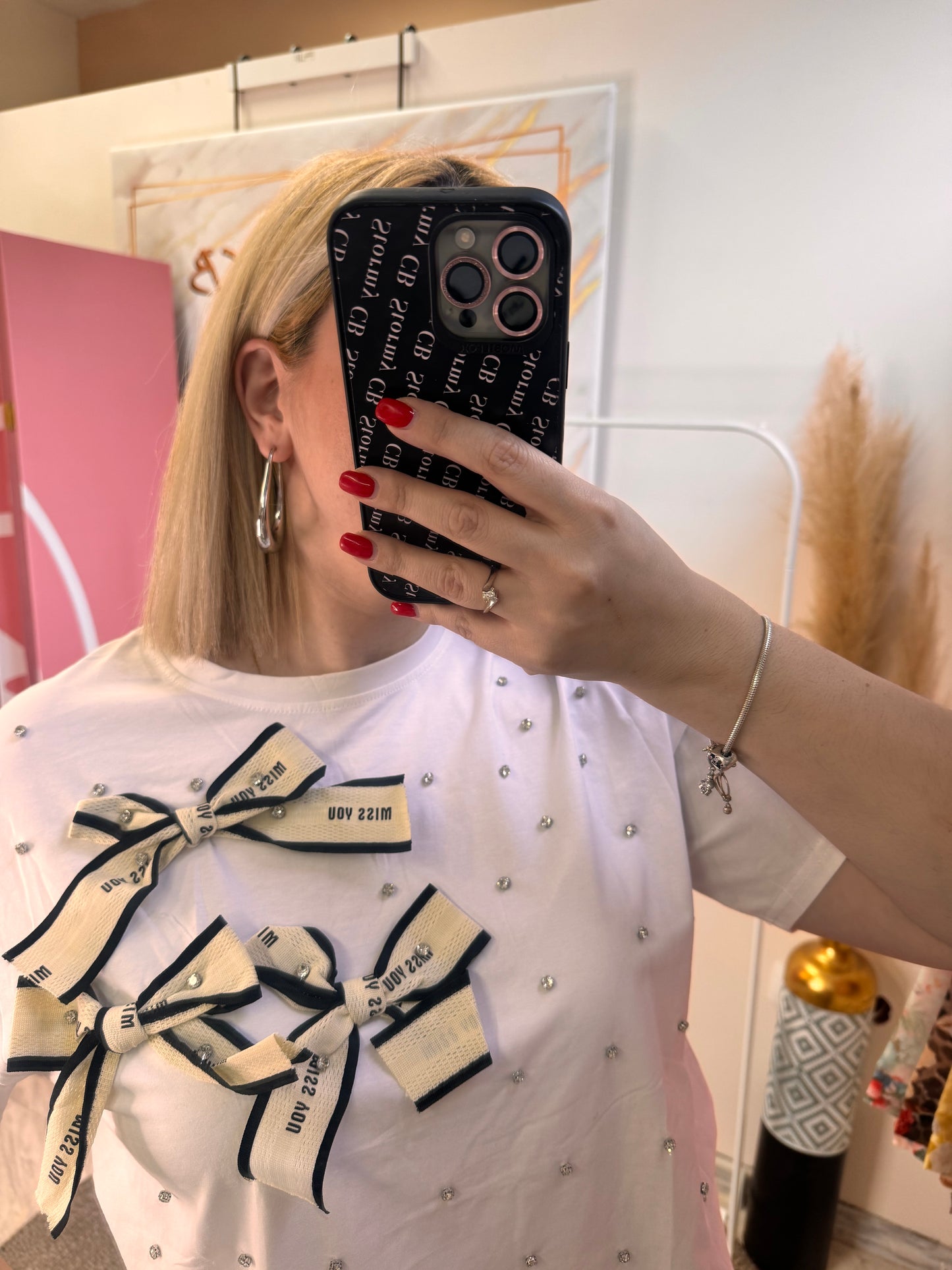 Bow & Strass T-shirt