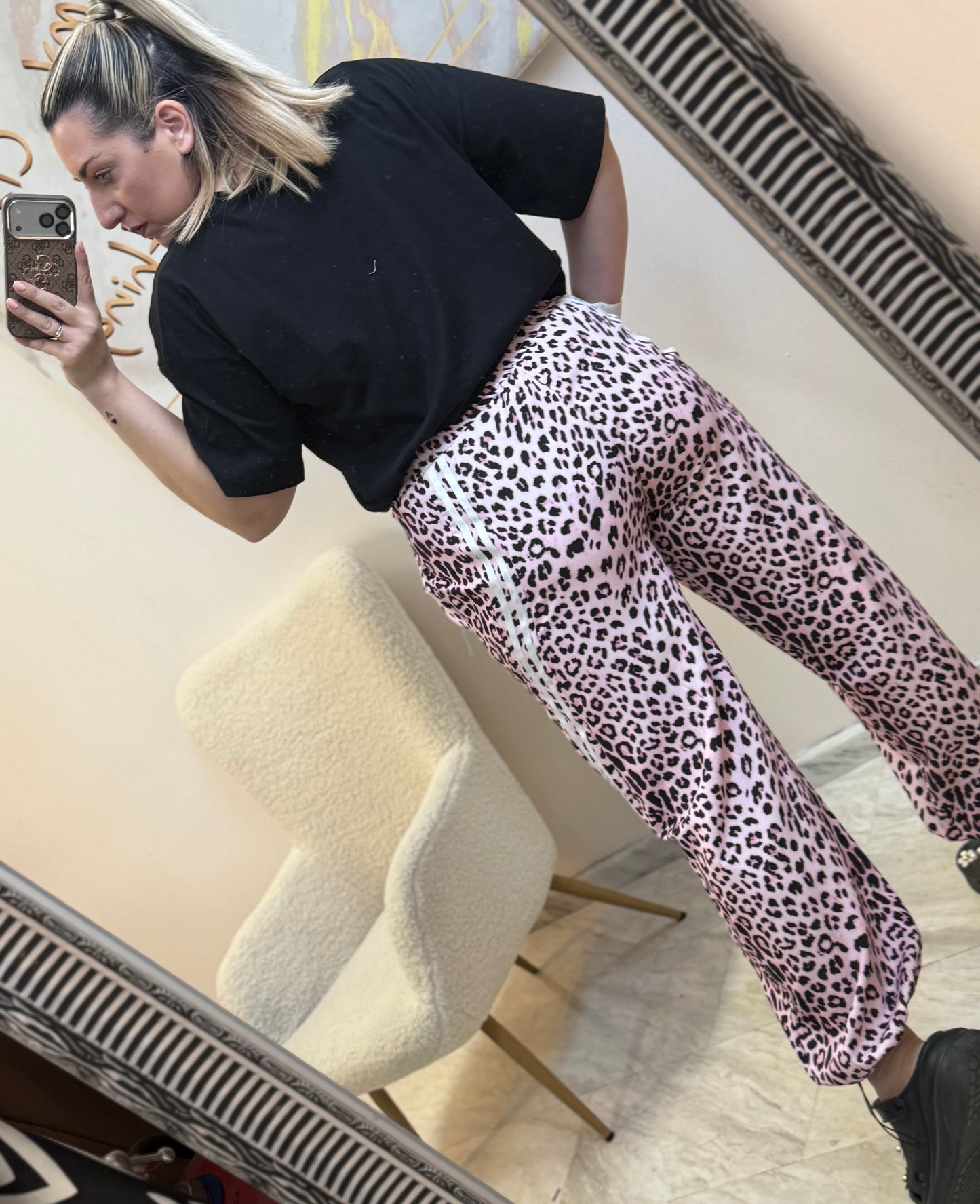 Leopard Athletic Pant