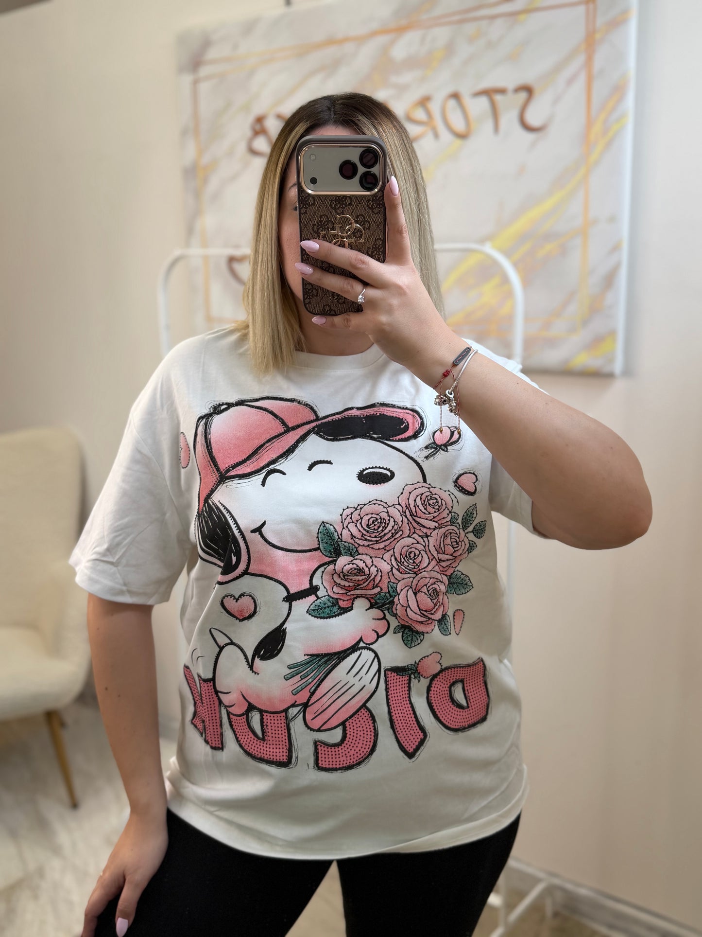 Snoopy Flowers T-shirt