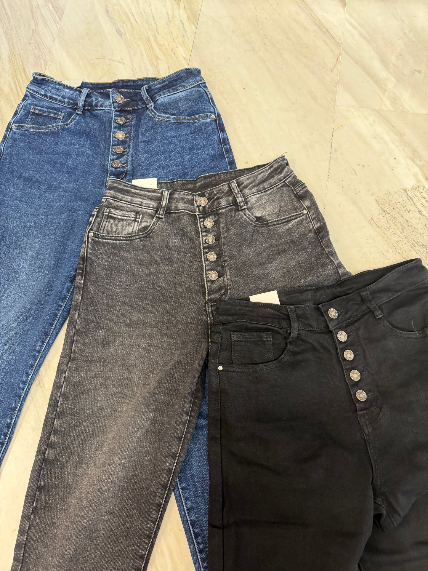 Helen Elastic Jean Blue