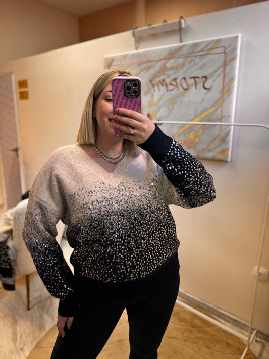 Όμπρε Πουλόβερ Βε Μαύρο