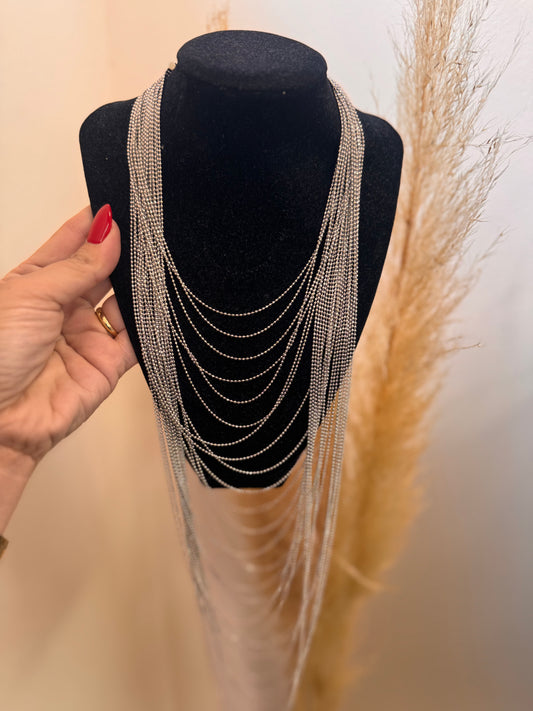Mega Necklace Silver