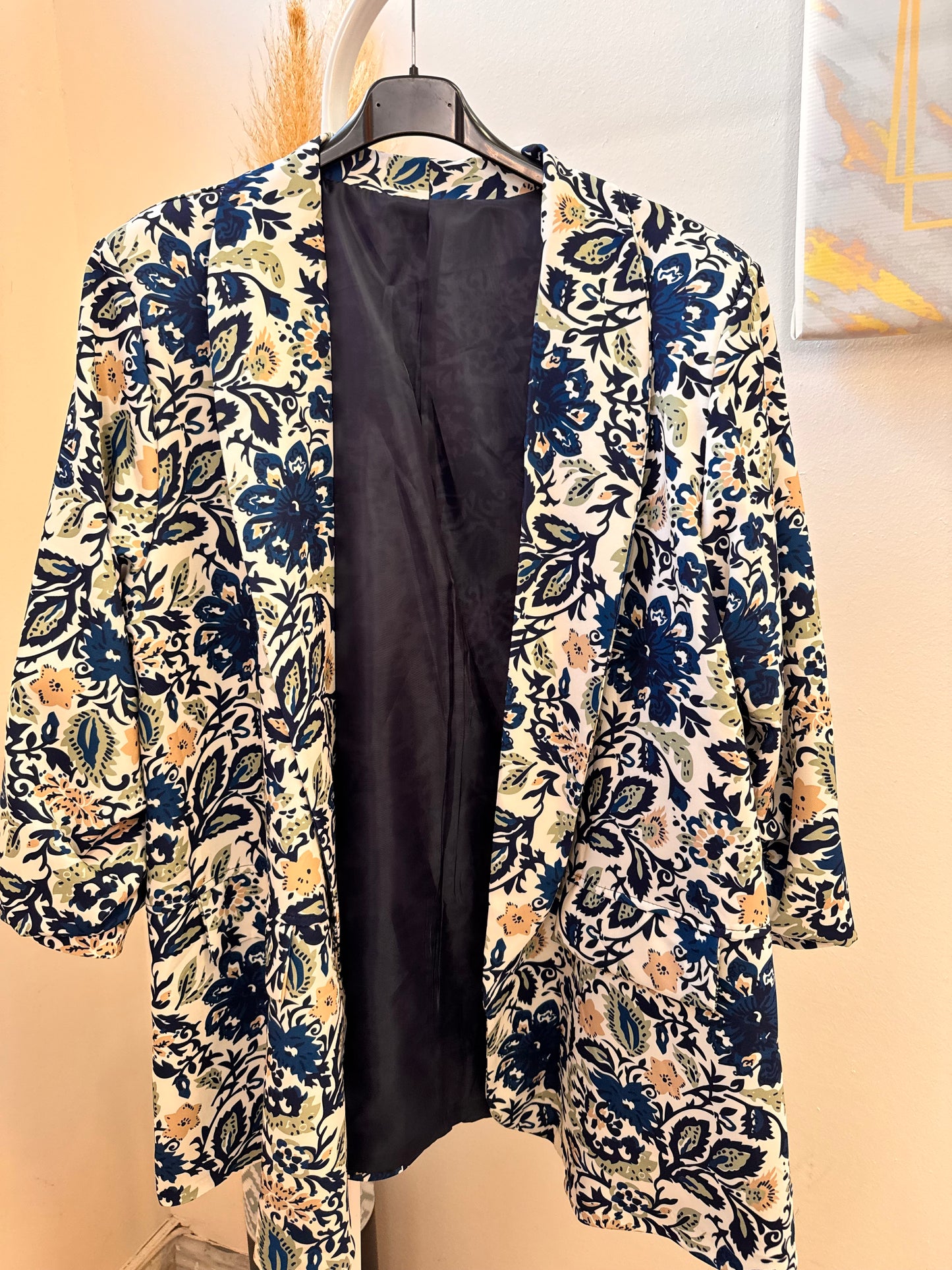 PLUS SIZE FLORAL ΣΑΚΑΚΙ